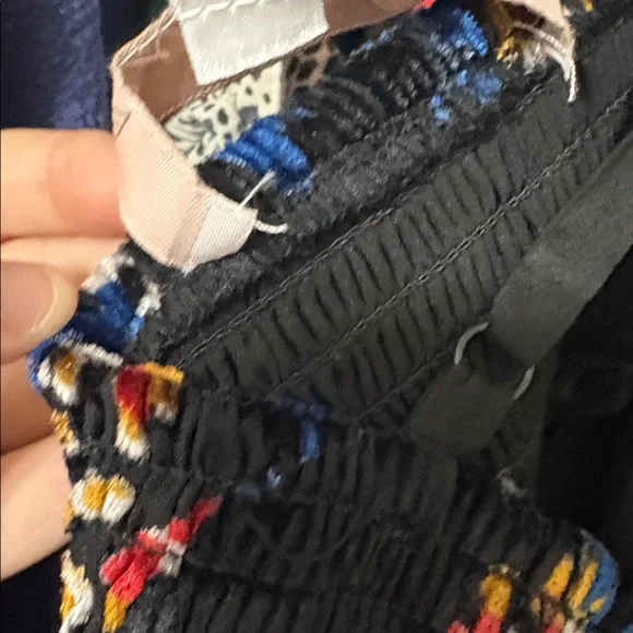 Anthropologie x Hutch, The Mabel, Velvet, wide-leg jumpsuit. Size Medium - Picture 7 of 7